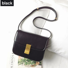 Load image into Gallery viewer, Classic box shaped ladies shoulder bag