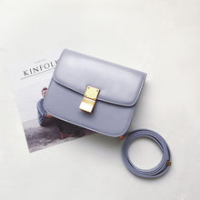 Load image into Gallery viewer, Classic box shaped ladies shoulder bag