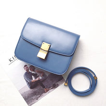 Load image into Gallery viewer, Classic box shaped ladies shoulder bag