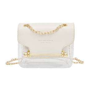 Clear Square Shoulder Bag