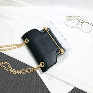 Clear Square Shoulder Bag