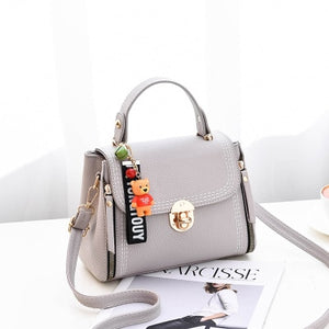 Box Shaped Flap Shoulder Bag