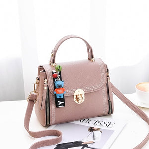 Box Shaped Flap Shoulder Bag