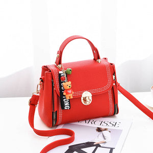 Box Shaped Flap Shoulder Bag